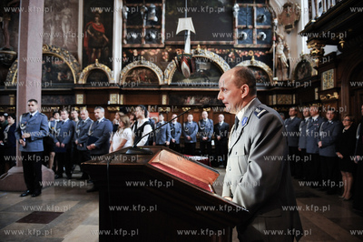 Gdansk. Dwor Artusa. Slubowanie 116 nowo przyjetych...