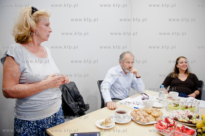 37 Gdynia Film Festival. Obrady Jury. Nz Ewa Wisniewska,...