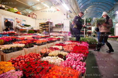 Gdansk. Giełda kwiatowa Dick Inter.
08.03.2013
fot....