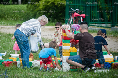 Gdansk. Park im. Ronalda Reagana. Festyn Psychologiczny,...