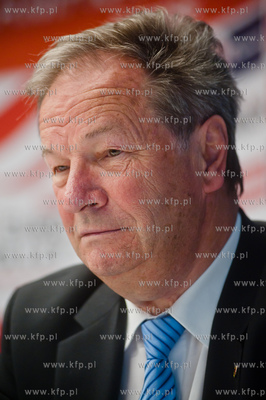 Gdansk. Hotel Mercure. Konferencja prasowa poprzedzajaca...