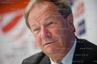 Gdansk. Hotel Mercure. Konferencja prasowa poprzedzajaca...