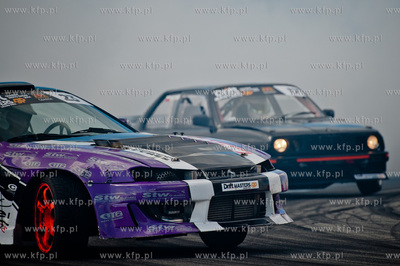 Gdansk. Plac przed PGE Arena. Zawody Drift Masters...