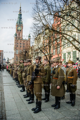 Gdansk. Narodowy Dzien Pamieci Zolnierzy Wykletych....
