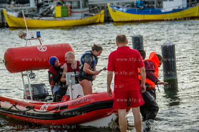 POrt w Kuznicy. Zakonczona powodzeniem akcja poszukiwawcza...
