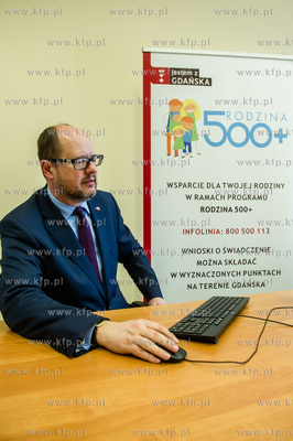 Gdansk. Urzad Miasta. Glowna siedziba przyjmowania...