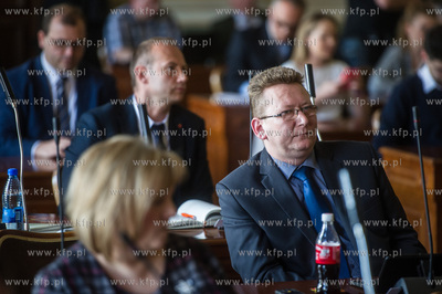 Gdansk. Nowy Ratusz. XXIII Sesja Rady Miasta Gdanska....