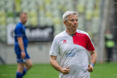 Energa Stadion Gdańsk. Charytatywny mecz piłkarski...