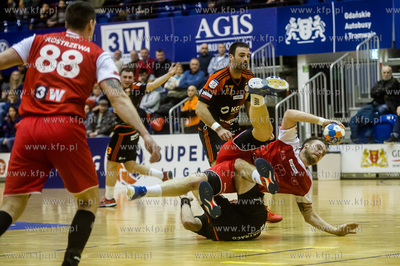 Gdańsk. Hala AWFiS. Mecz PGNiG Superligi Piłki Ręcznej,...