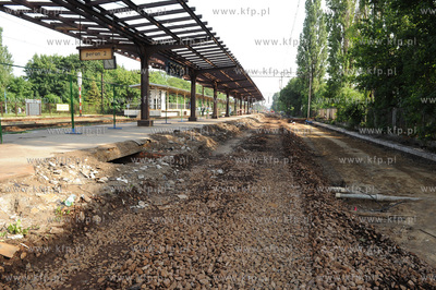 Sopot. Remont dworca glownego w Sopocie. 22.07.2011...