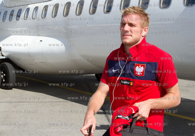 Port Lotniczy Gdansk im. Lecha Walesy, przylot reprezentacji...