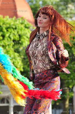 Sopot. Plac Kuracyjny przy sopockim molo. Koncert Ani...