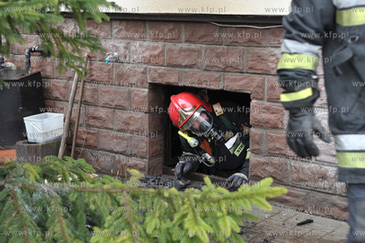 Sopot. Ulica Malopolska 54. Niegrozny pozar wybuchl...