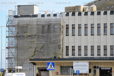 Remont Dworca Morskiego w Gdyni. 19.10.2013 fot. Andrzej...