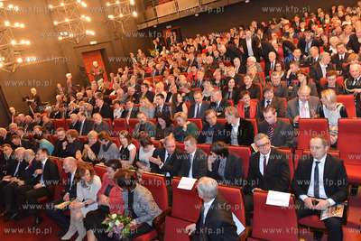 Teatr Miejski w Gdyni. Uroczysta sesja Rady Miasta...