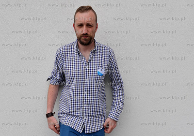 Sopot. Literacki Sopot 2014. N/z Michal Nogas dziennikarz...