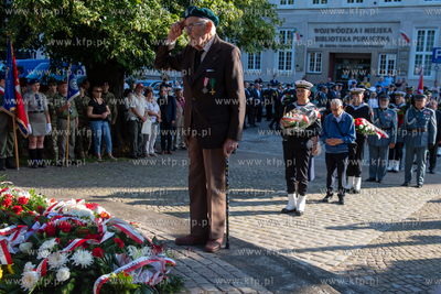 Gdański obchody 80. rocznicy wybuchu Powstania Warszawskiego....