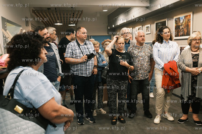 Gdansk 10.07.2025 Wernisaz wystawy Karoliny Misztal...