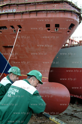 Stocznia Gdynia S.A.14.09.2002fot. Wojtek Jakubowski...