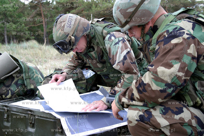 Dzisiaj na poligonie w Ustce w ramach miedzynarodowych...