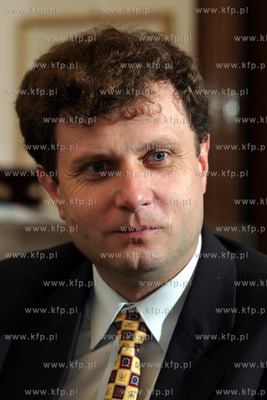 Jacek Karnowski -prezydent Sopotu.25.11.2003fot....