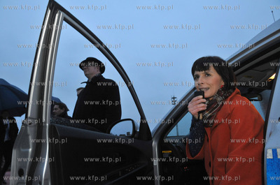 Gdansk. Uroczyste oddanie do ruchu Trasy W-Z laczacej...