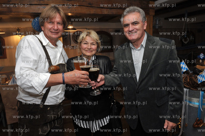 Swoeto piwa Oktoberfest 2013 w Brovarni Gdansk nalezacej...