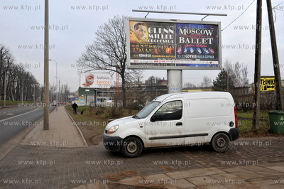 Gdansk Orunia. Trakt swietego Wojciecha na wysokosci...