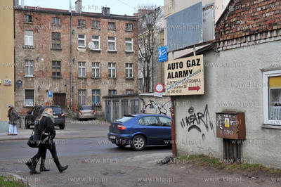 Gdansk Wrzeszcz ul. Partyzantow 38. 15.01.2015 Fot....