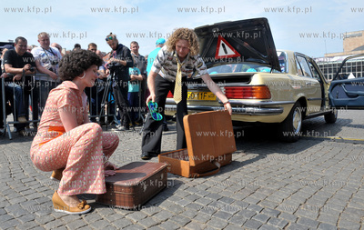 Gdansk. Targ Weglowy. XV Zlot Zabytkowych Mercedesow.
28.05.2016...