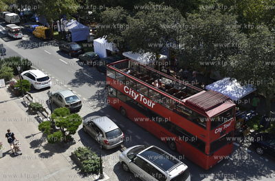 Gdańsk. Piętrowy autobus turystyczny City Tour na...