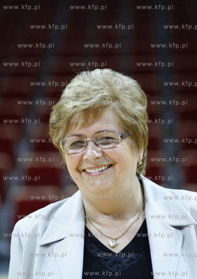 Sopot. Ergo Arena. Konferencja prasowa druzyny Trefl...