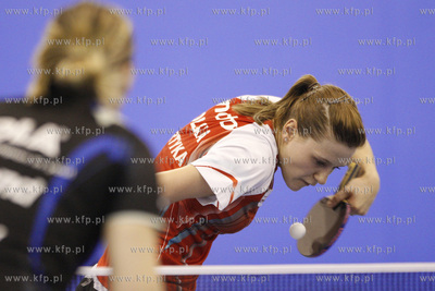 Gdansk. Europejska Liga Narodow tenisistek stolowych....