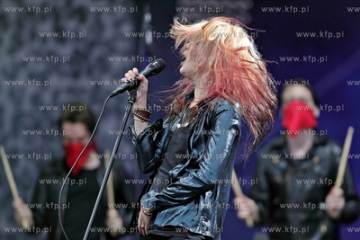 Gdynia. Heineken Open'er Festival. Koncert na scenie...
