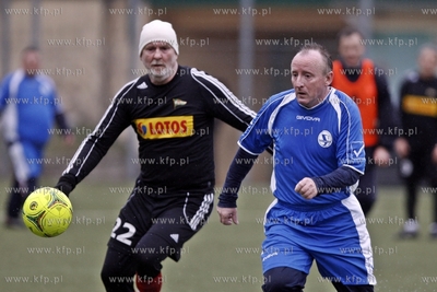 Gdansk. Boisko przy ul. Traugutta.  Sylwestrowy mecz...