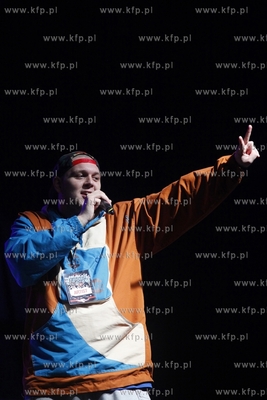 Pruszcz Gdanski. Festiwal Gramy Rap. Nz. Koras Ras.
09.11.2013
fot....
