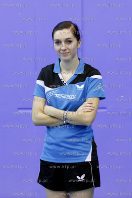 Magdalena Szczerkowska, tenisistka stolowa. 18.11.2013...