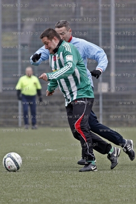 Gdansk. Boisko przy ul. Traugutta.  Noworoczny mecz...