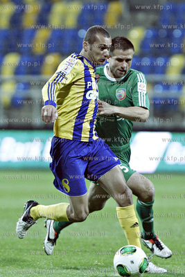 Cwiercfinal Pucharu Polski. Mecz Arka Gdynia - Miedz...