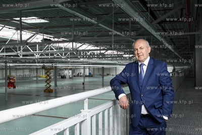 Prezes bytowskiej firmy Drutex, Leszek Gierszewski...