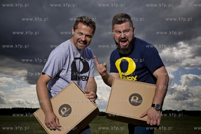 Mariusz Sładanowski i Sebastian Leśniak, właściciele...