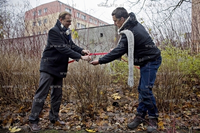 Otwarcie pierwszej jeżo-strefy w Parku Przymorze....