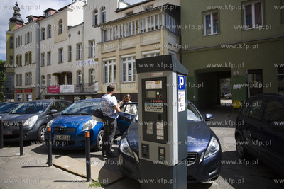 Gdańsk. Parkometr przy ul Sobótki.
18.07.2017
fot....