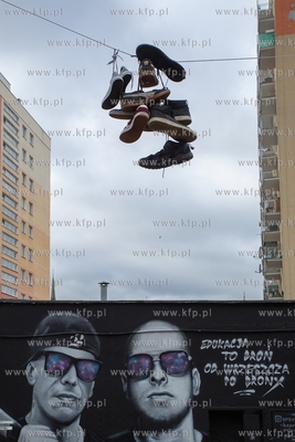 Gdańsk - Wrzeszcz. Ul. Bohaterów Getta Warszawskiego....