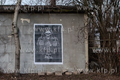 Gdańsk. Street art w Stoczni Cesarskiej. 20.03.2021...