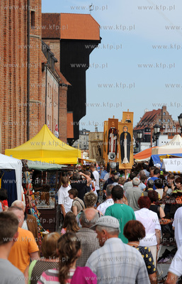 Odpust sw. Dominika na ulicach Gdanska w ramach Jarmarku...