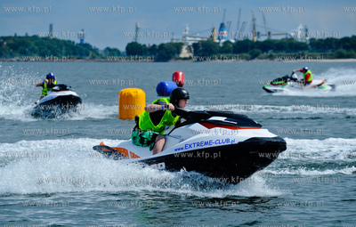 Plaza w Gdansku - Brzeznie . Jetskirace - Mistrzostwa...