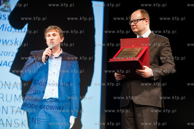 Gdansk. Teatr Miniatura.  Uroczystosc wreczenia nagrod...