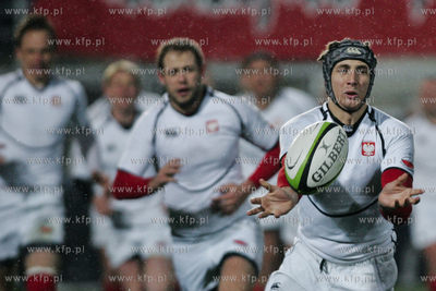 Gdynia. Narodowy Stadion Rugby. Mecz rugby dywizji...