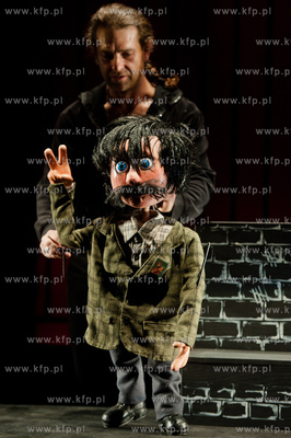 Gdansk. Teatr Wybrzeze. Scenie Malarnia. Proba medialna...